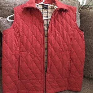 NWOT Brooks Brothers sz4 lined quilted vest
